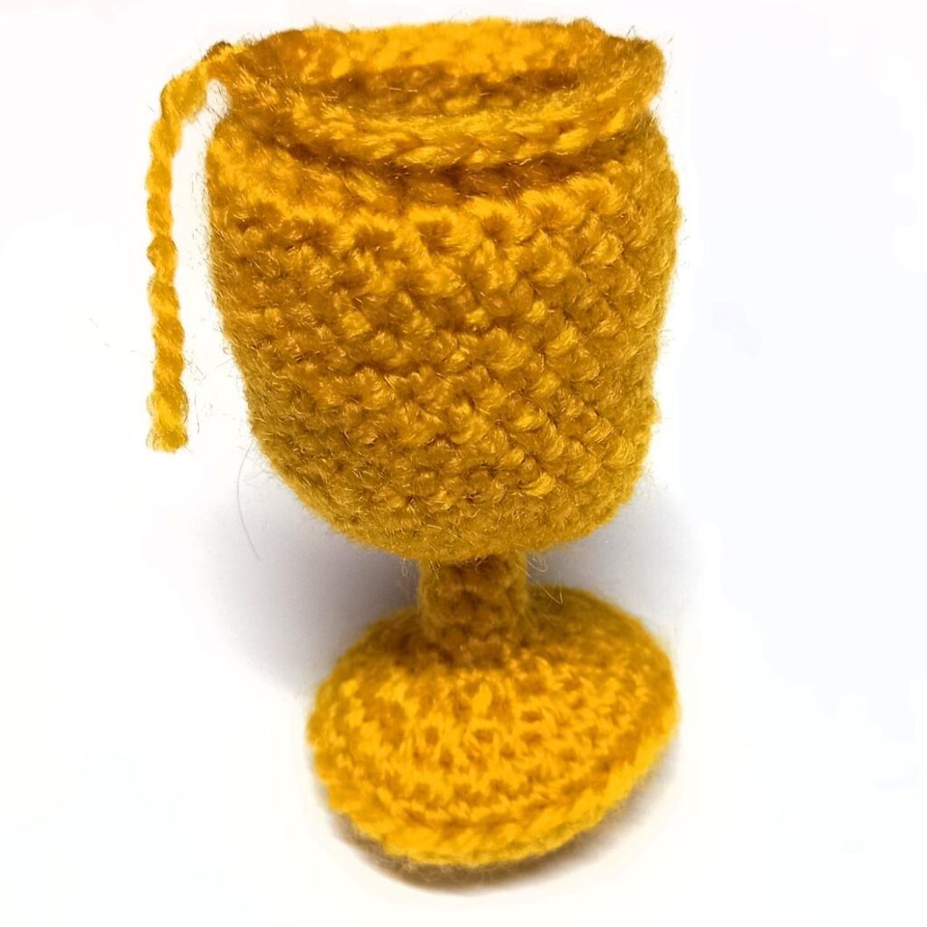 Trofeo patrón amigurumi