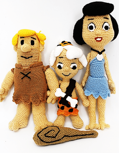 Patrones Amigurumi Pebbles Picapiedra y Bam-Bam Marmol - Imagen 6