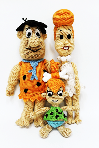 Patrones Amigurumi Pebbles Picapiedra y Bam-Bam Marmol - Imagen 5