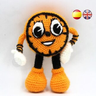 Patrón amigurumi Miss Minutes
