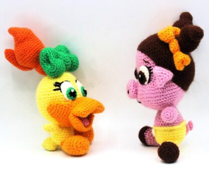 Patrones amigurumi Baby Melissa y Petunia - Imagen 12