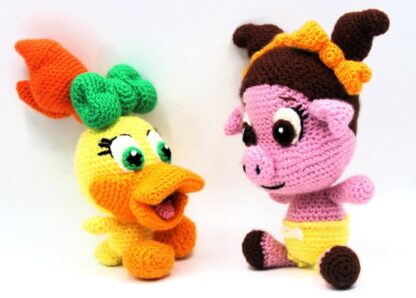 Patrones amigurumi Baby Melissa y Petunia - Imagen 11